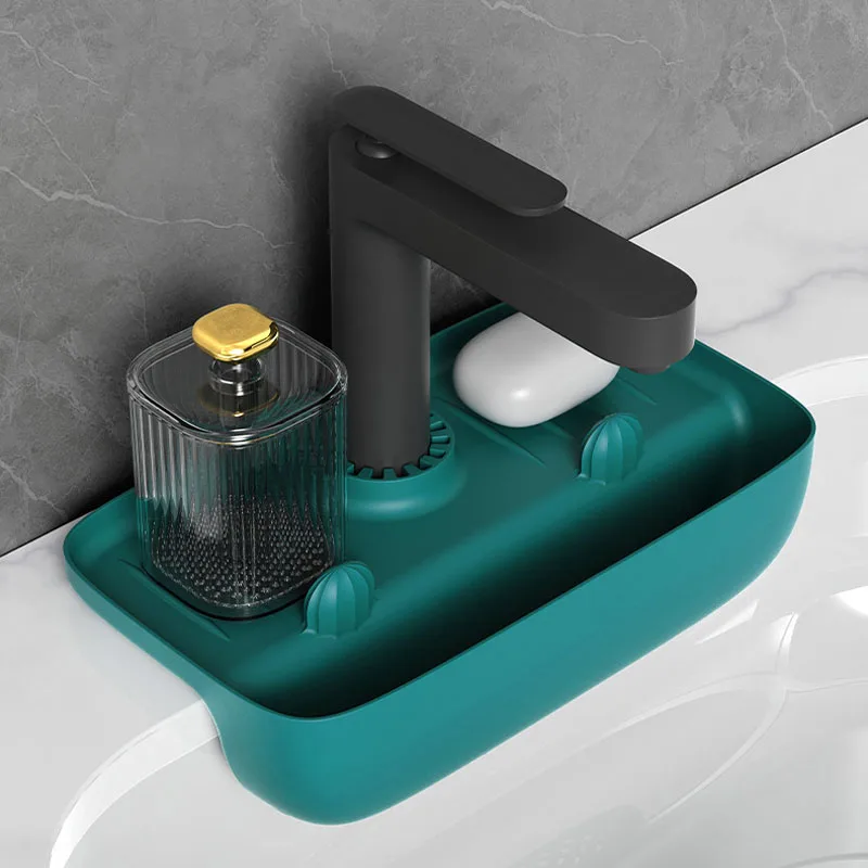 Silicone Kitchen Faucet Mat Sink Splash Pad Drain Pad Bathroom Countertop Protector Shampoo Soap Dispenser Quick Dry Tray
Silicone Kitchen Faucet Mat Sink Splash Pad Drain Pad Bathroom Countertop Protector Shampoo Soap Dispenser Quick Dry Tray