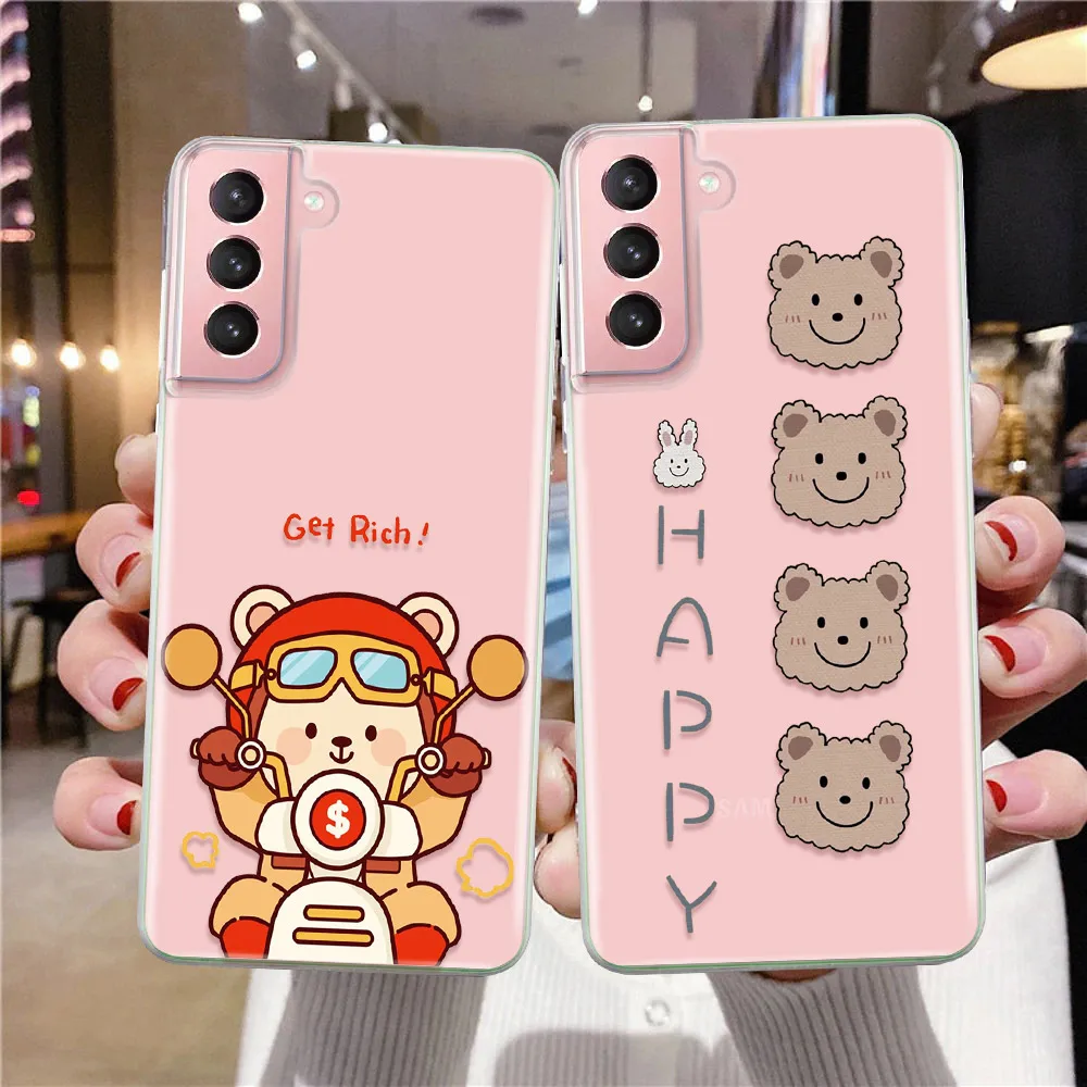 Cartoon Kawaii Bear Panda Case for Samsung Galaxy S9 S10 S10e Note 20 10 Lite 9 8 A01 S20 S21 S22 Plus Ultra FE S8 Clear TPU
Cartoon Kawaii Bear Panda Case for Samsung Galaxy S9 S10 S10e Note 20 10 Lite 9 8 A01 S20 S21 S22 Plus Ultra FE S8 Clear TPU
