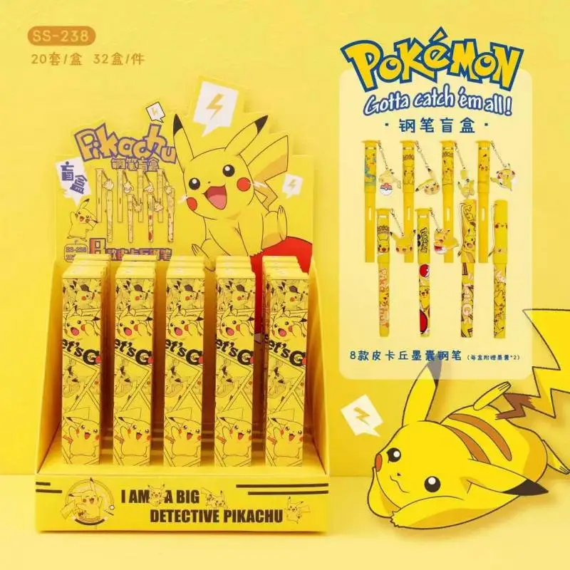 Kawaii Pokemon Cartoon Pen Cute Pikachu Replaceable Ink Creative Pen Signature Pen Portable Multifunctional Stationery
Kawaii Pokemon Cartoon Pen Cute Pikachu Replaceable Ink Creative Pen Signature Pen Portable Multifunctional Stationery