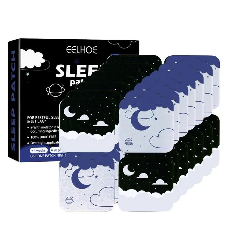 28pcs Natural Sleepy Aid Patch Herbal Dream Patches Improve Insomnia Organic Herbal Sleeping Sticker Massage Relax Stickers
28pcs Natural Sleepy Aid Patch Herbal Dream Patches Improve Insomnia Organic Herbal Sleeping Sticker Massage Relax Stickers