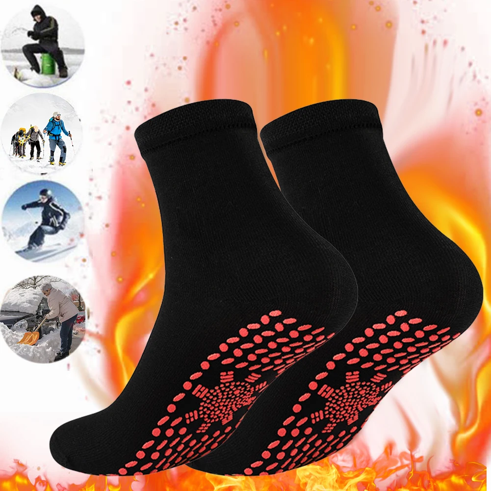 Self-heating Socks Men Women Foot Massage Magnetic Therapy Health Heated Socks Non-slip Dots Relieve Tired Winter Warm Skiing
Self-heating Socks Men Women Foot Massage Magnetic Therapy Health Heated Socks Non-slip Dots Relieve Tired Winter Warm Skiing