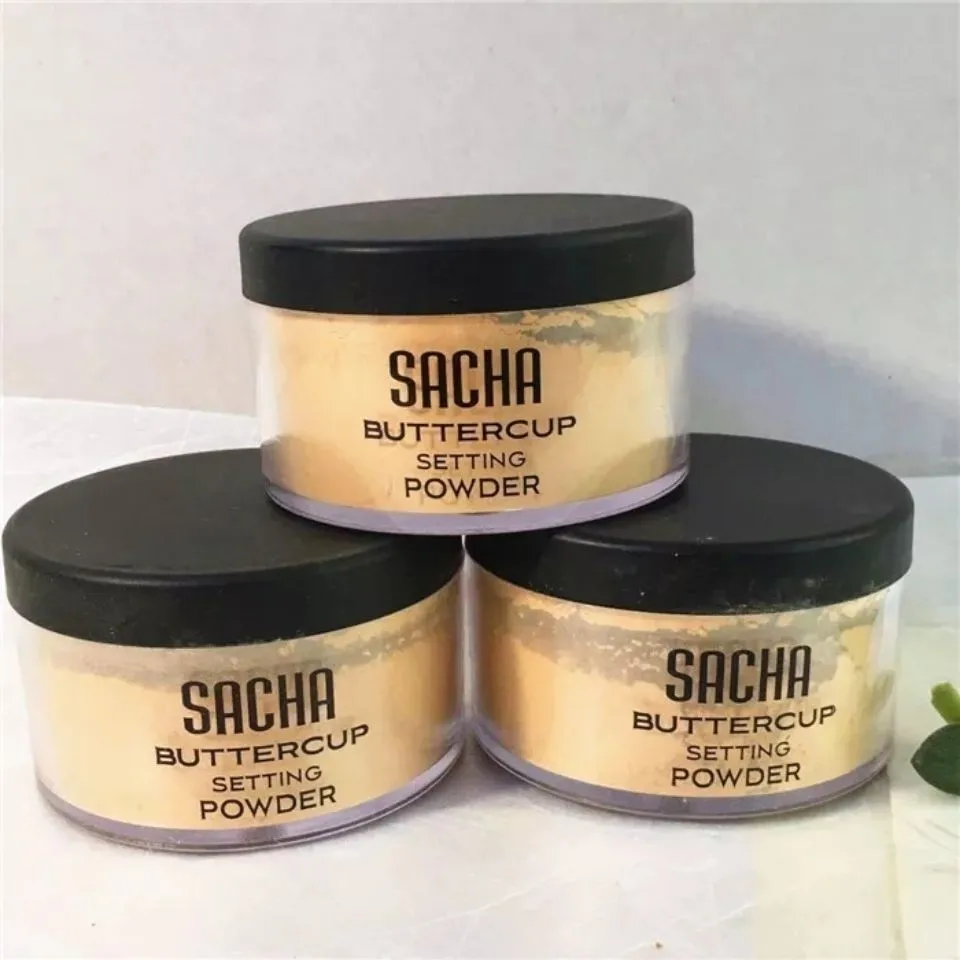 Sacha Buttercup Setting Powder Translucent Face Powder to Set Makeup Foundation or Concealer Finish Loose Powder Foundation
Sacha Buttercup Setting Powder Translucent Face Powder to Set Makeup Foundation or Concealer Finish Loose Powder Foundation