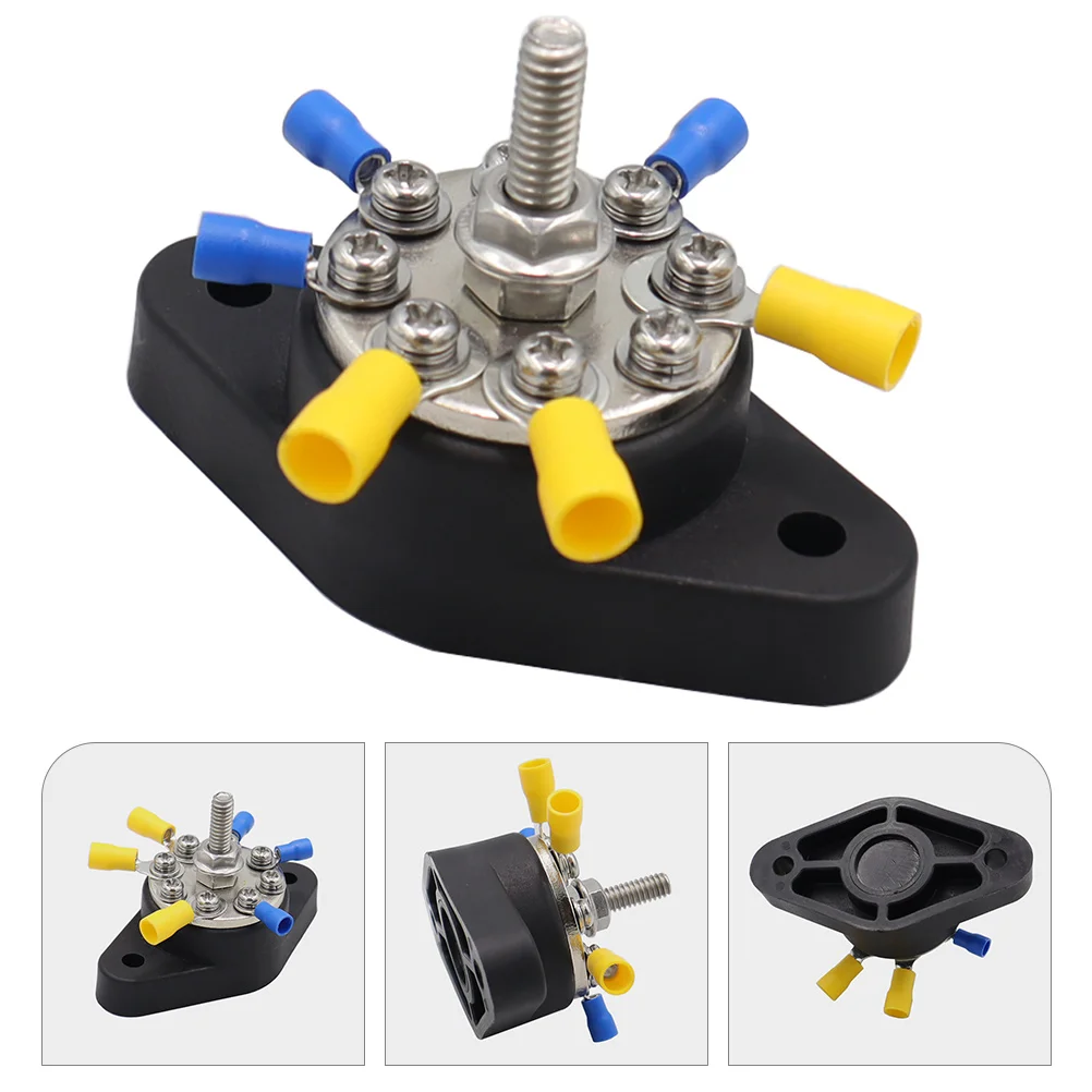 Terminal Block Distribution Bar Car Electrical 48V Copper Boating Junction Post Strips Power
Terminal Block Distribution Bar Car Electrical 48V Copper Boating Junction Post Strips Power