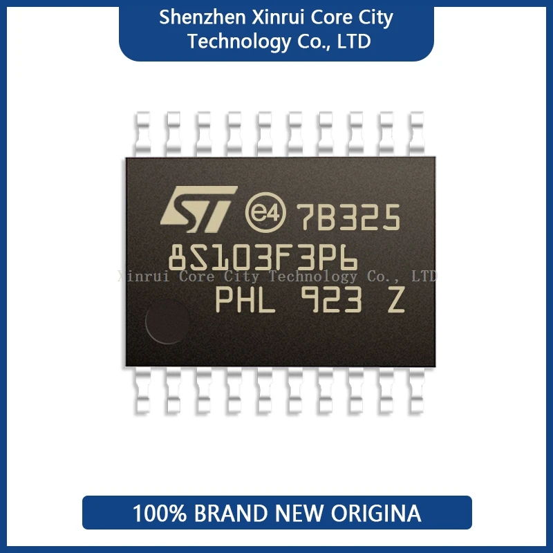 Latest IC STM8S103F3P6 MCU Programmable Microcontroller TSSOP20 module Chips Original Genuine Spot Single-chip
Latest IC STM8S103F3P6 MCU Programmable Microcontroller TSSOP20 module Chips Original Genuine Spot Single-chip