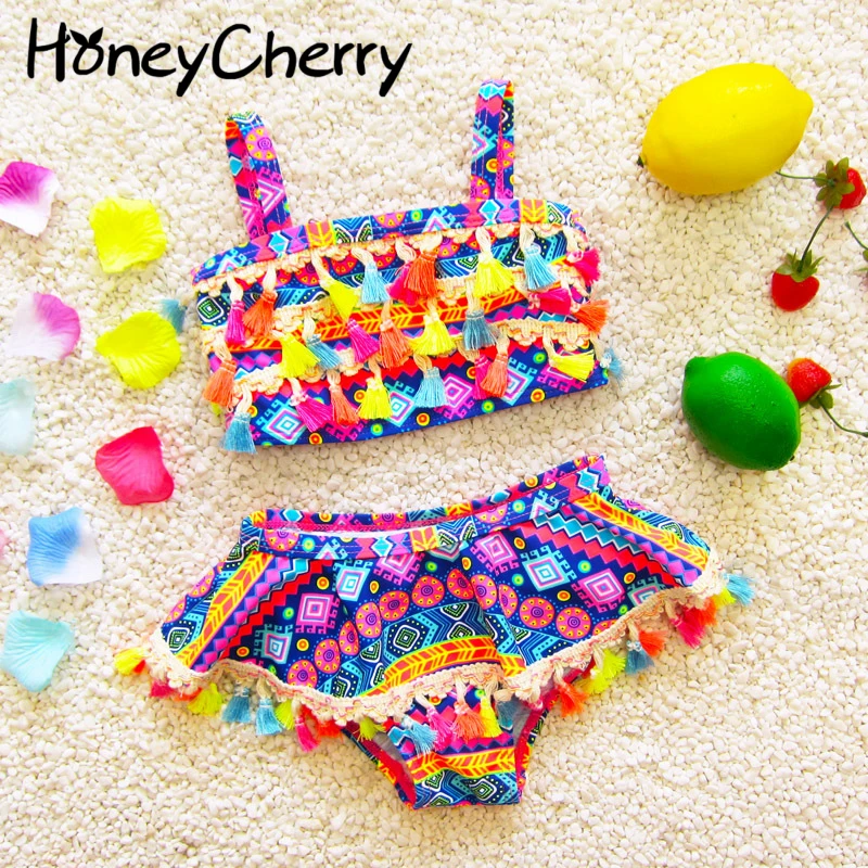 HoneyCherry baby girl swimwear hot spring tassel split skirt girl's triangle swimsuit two piece outfits for kids girls
HoneyCherry baby girl swimwear hot spring tassel split skirt girl's triangle swimsuit two piece outfits for kids girls