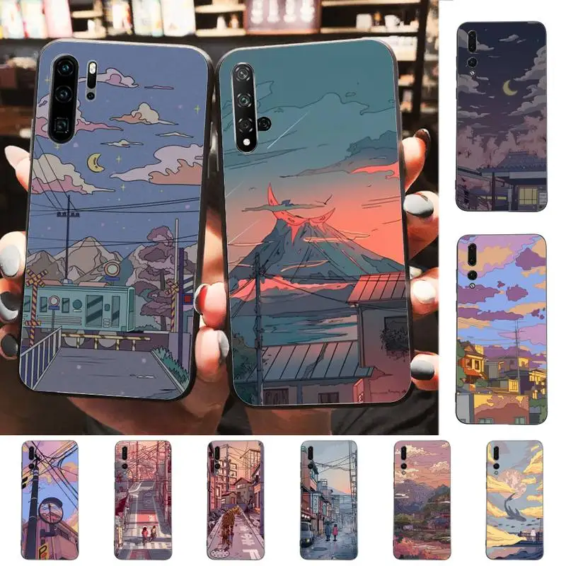 Japanese Anime Hand Painted House scenery Phone Case Soft Silicone Case For Huawei p 30lite p30 20pro p40lite P30 Capa
Japanese Anime Hand Painted House scenery Phone Case Soft Silicone Case For Huawei p 30lite p30 20pro p40lite P30 Capa