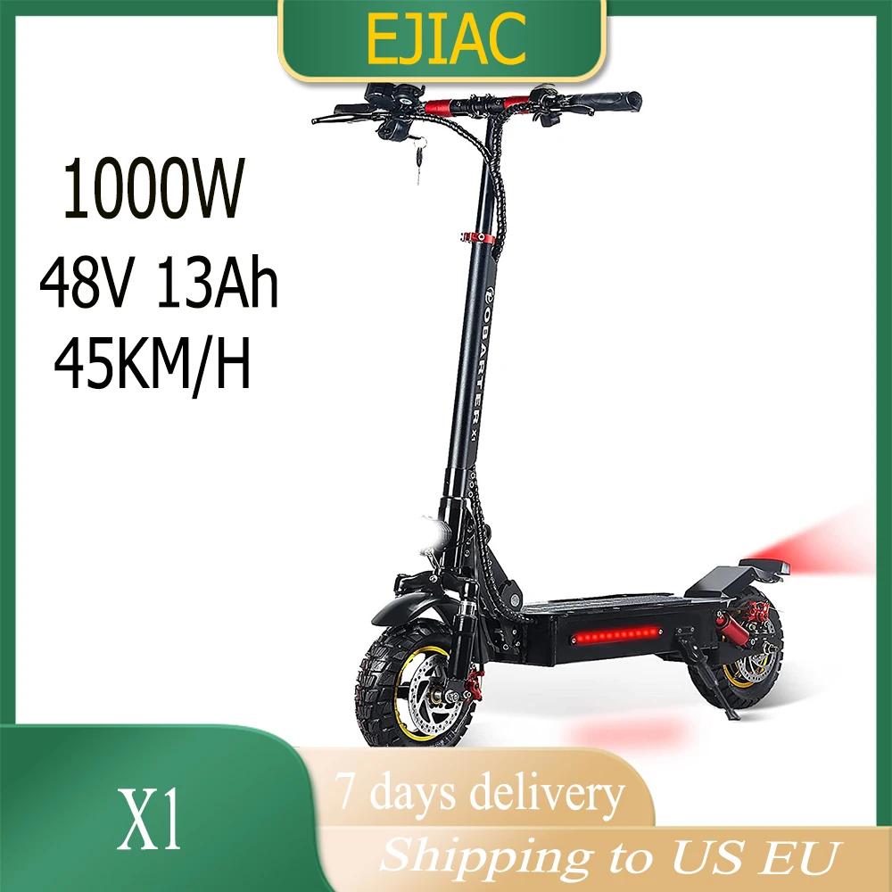Электрический скутер для взрослых, 1000 Вт, 48 В, 13 а/ч, 28 миль/ч, радиус действия 30 миль, складной электрический скутер с 10-дюймовыми внедорожным...
Электрический скутер для взрослых, 1000 Вт, 48 В, 13 а/ч, 28 миль/ч, радиус действия 30 миль, складной электрический скутер с 10-дюймовыми внедорожным...
