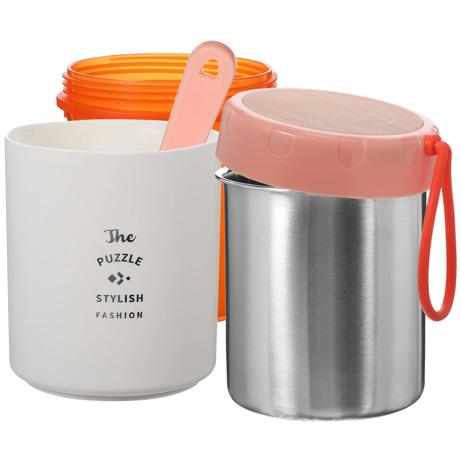 Портативная Термокружка Из Нержавеющей Стали для супа, герметичная Термокружка для студенческого завтрака 
Портативная Термокружка Из Нержавеющей Стали для супа, герметичная Термокружка для студенческого завтрака