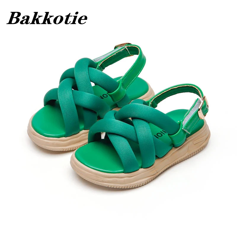 Kids Sandals 2022 Summer Boys Sport Running Beach Shoes Grils Fashion Princess Flats Outside Children Weave Breathable Soft Sole
Kids Sandals 2022 Summer Boys Sport Running Beach Shoes Grils Fashion Princess Flats Outside Children Weave Breathable Soft Sole