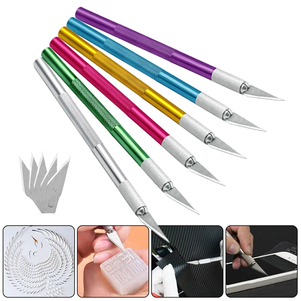 6PCS Art Carving Cutter Carbon Steel Blades Art Cutting Tool Metal Material Carving Pen Cutter For Cutting Woodworking Engraving
6PCS Art Carving Cutter Carbon Steel Blades Art Cutting Tool Metal Material Carving Pen Cutter For Cutting Woodworking Engraving