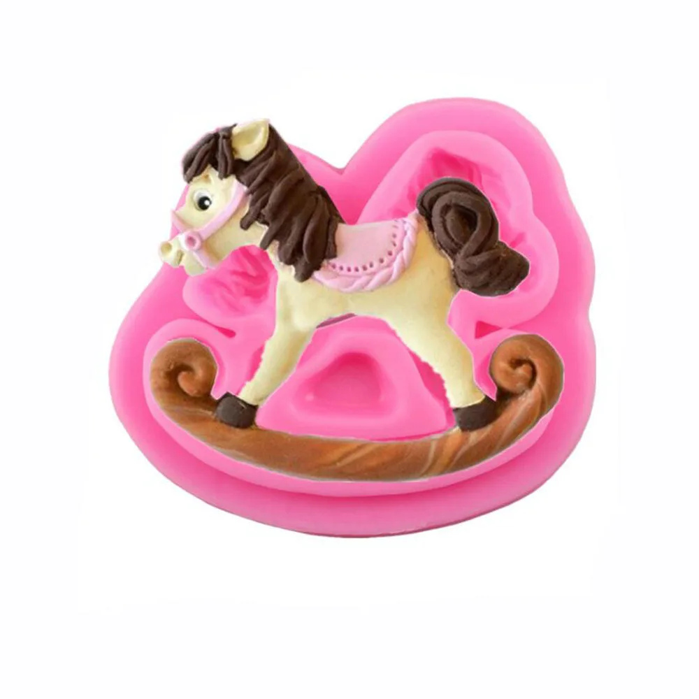 Horse Shape Silicone Cake Mold DIY Trojan Baby Toys Fondant Silicone Moulds Creative Chocolate Cake Baking Pastry Accoeeories
Horse Shape Silicone Cake Mold DIY Trojan Baby Toys Fondant Silicone Moulds Creative Chocolate Cake Baking Pastry Accoeeories