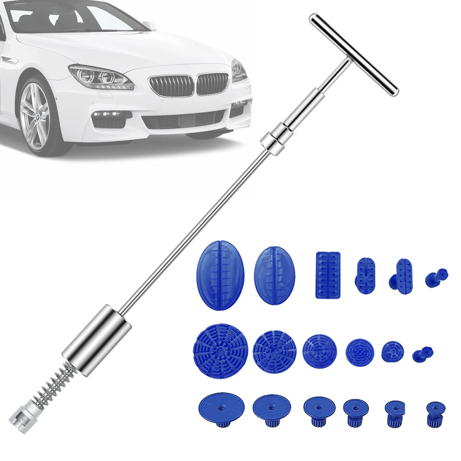 Dent Removal Kit Car Body Dent Ding Remover Repair Puller Adjustable Large & Small Ding Hails Dent Removal Paint-less Dent
Dent Removal Kit Car Body Dent Ding Remover Repair Puller Adjustable Large & Small Ding Hails Dent Removal Paint-less Dent