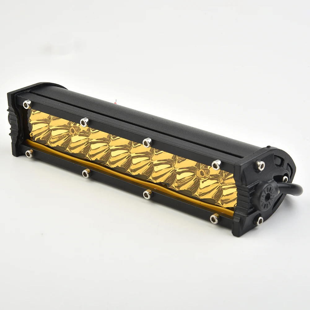 7-Inch Car 4WD Truck LED Work Fog Light Bar Off-Road Driving Lamp 60W Yellow For Ford F150 F250 F350 For Pickup, Station Wagon
7-Inch Car 4WD Truck LED Work Fog Light Bar Off-Road Driving Lamp 60W Yellow For Ford F150 F250 F350 For Pickup, Station Wagon
