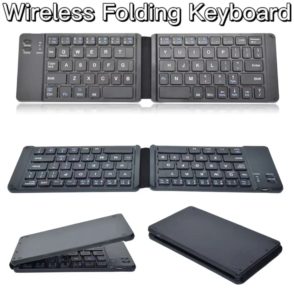 Mini Bluetooth-compatible Wireless Folding Smartphones Keyboard Portable Ultra-Thin Foldable BT Keypad For IOS Android Windows
Mini Bluetooth-compatible Wireless Folding Smartphones Keyboard Portable Ultra-Thin Foldable BT Keypad For IOS Android Windows