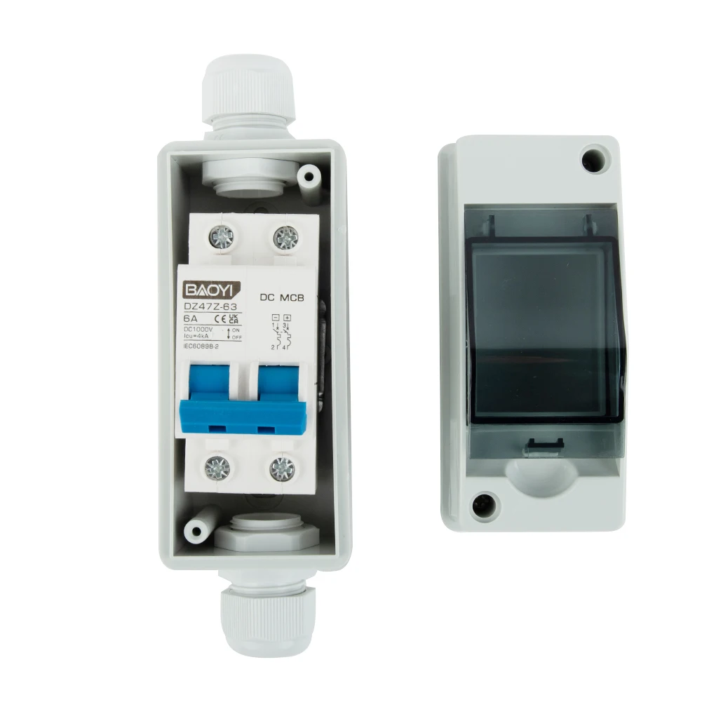 Solar Circuit Breaker Photovoltaic PV Panel Circuit Breaker with Short circuit Protection and Thermal Overload
Solar Circuit Breaker Photovoltaic PV Panel Circuit Breaker with Short circuit Protection and Thermal Overload