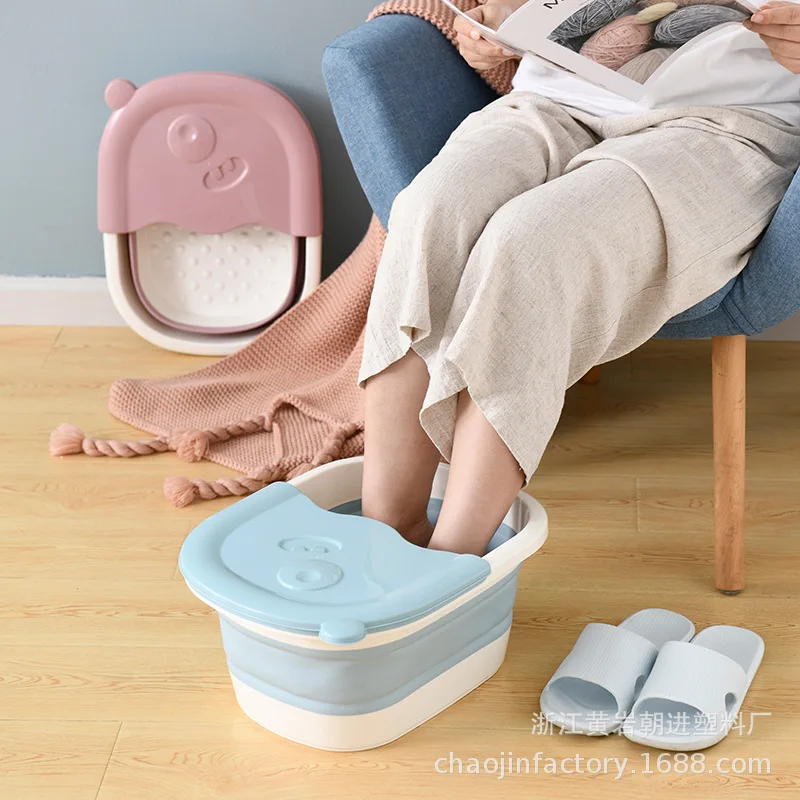 Folding Foot Soaking Bucket Plastic Foot Bath Thickening Foot Washing Bucket Basin Massage Foot Bathing Household
Folding Foot Soaking Bucket Plastic Foot Bath Thickening Foot Washing Bucket Basin Massage Foot Bathing Household