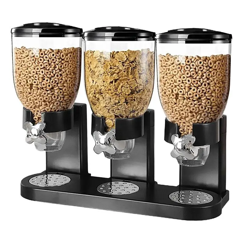 2L Dry Food Dispenser with Lid 3 Rice Cereal Dispenser Kitchen Storage Container for Candy Nut Flour Cereal Wheat Flour Case
2L Dry Food Dispenser with Lid 3 Rice Cereal Dispenser Kitchen Storage Container for Candy Nut Flour Cereal Wheat Flour Case