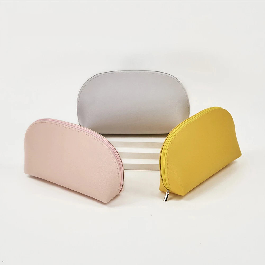 Korean Style Cosmetic Bag PU Leather Solid Waterproof Travel Wash Beauty Case Foldable Pouch for Women Girls
Korean Style Cosmetic Bag PU Leather Solid Waterproof Travel Wash Beauty Case Foldable Pouch for Women Girls