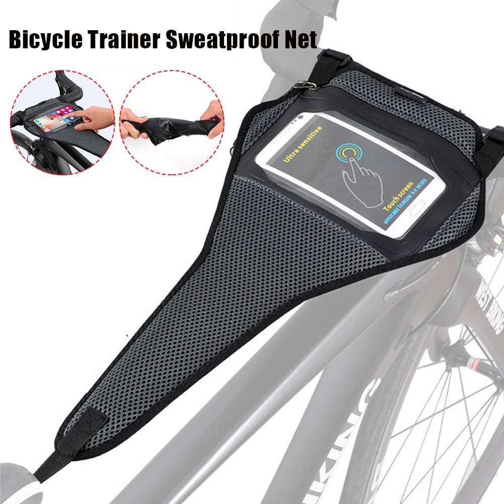 Bike Training Sweatbands Front Frame Sweat Guard Sweatband MTB Road Bicycle Phone Storage Mesh Tape Cycling Equipment Sweatband
Bike Training Sweatbands Front Frame Sweat Guard Sweatband MTB Road Bicycle Phone Storage Mesh Tape Cycling Equipment Sweatband