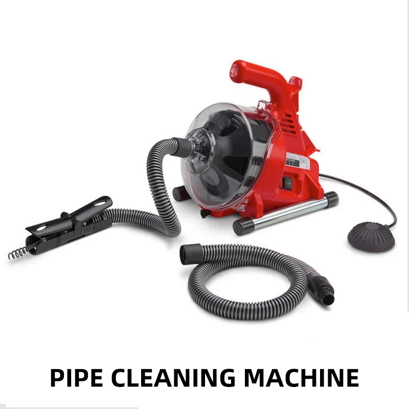 Automatic Electric Sewer Pipe Dredging Machine Toilet Kitchen 19-28MM Pipe Cleaning Machine Pipe Dredger Cleaner 120W 220V
Automatic Electric Sewer Pipe Dredging Machine Toilet Kitchen 19-28MM Pipe Cleaning Machine Pipe Dredger Cleaner 120W 220V