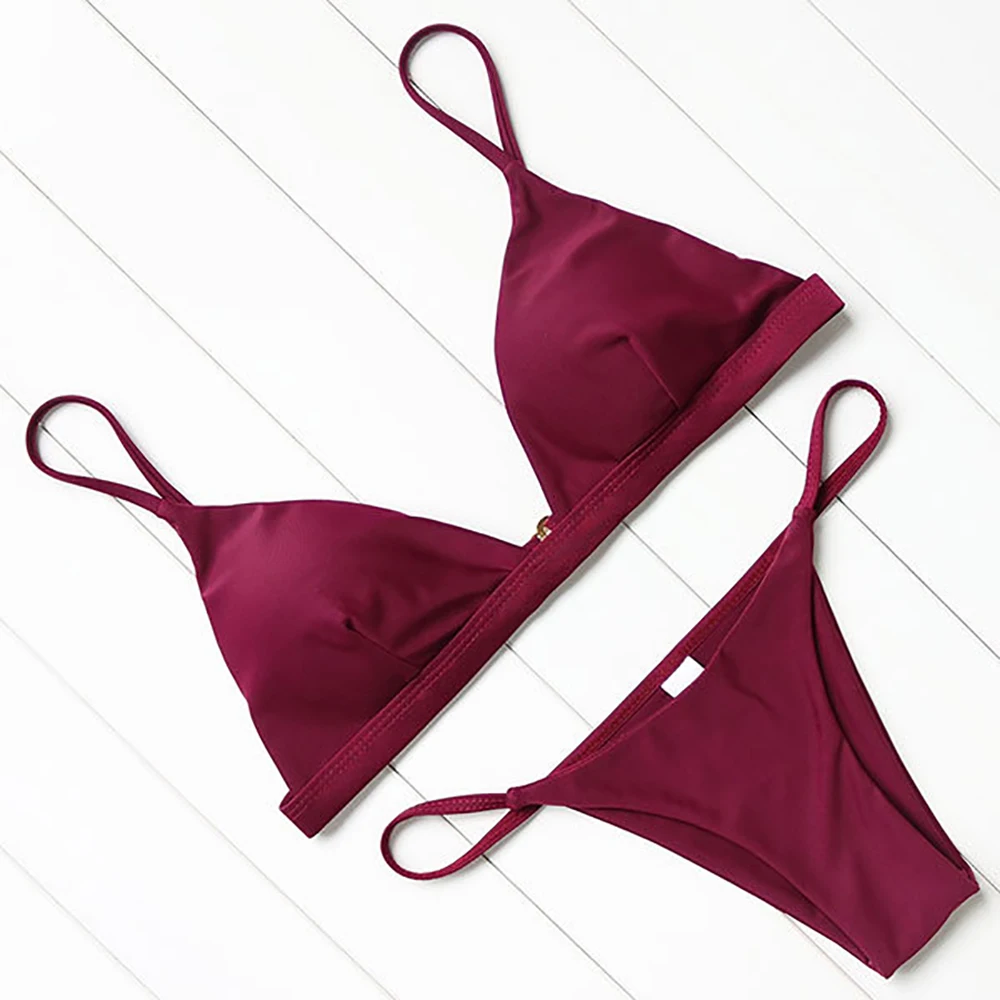 Sexy Bikini 2022 Swimsuit Swimwear Women Biquini Push Up Bikini Set Solid Swimming Bathing Suit Beachwear Maillot De Bain Femme
Sexy Bikini 2022 Swimsuit Swimwear Women Biquini Push Up Bikini Set Solid Swimming Bathing Suit Beachwear Maillot De Bain Femme