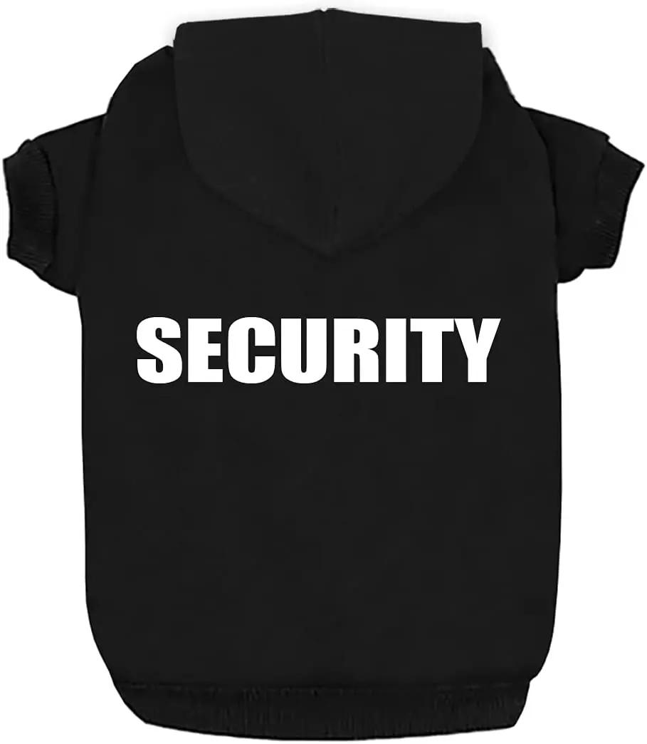 Trudz PET Security Dog Hoodies Dog Clothes Apparel Winter Sweatshirt Warm Sweater Cotton Jacket Coat Hoodie for Small Dog Medium
Trudz PET Security Dog Hoodies Dog Clothes Apparel Winter Sweatshirt Warm Sweater Cotton Jacket Coat Hoodie for Small Dog Medium