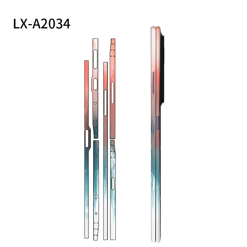 2PCS Colorful Phone Side Frame Film For Huawei Honor Magic V2 Side Anti-slip Protective Film Anti-Scratch Phone Sticker
2PCS Colorful Phone Side Frame Film For Huawei Honor Magic V2 Side Anti-slip Protective Film Anti-Scratch Phone Sticker