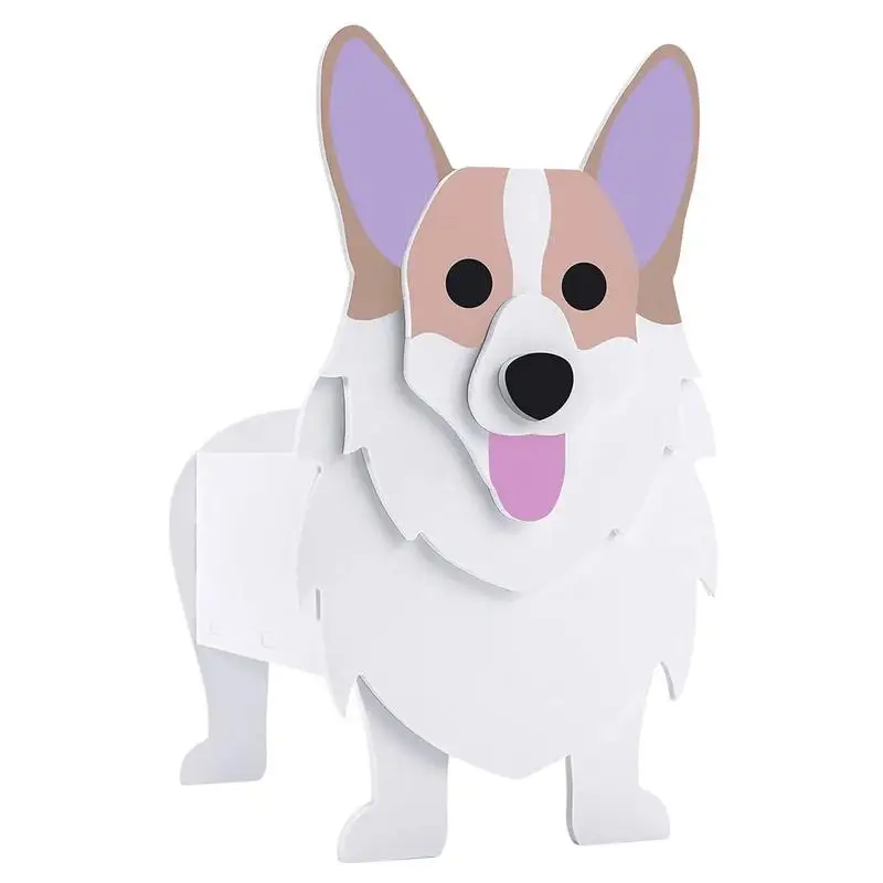 Cute Dog Plants Container Flower Pots Plant Container Succulent Pot Corgi Dog Planter PVC Flower Pot Succulent Planters Cartoon
Cute Dog Plants Container Flower Pots Plant Container Succulent Pot Corgi Dog Planter PVC Flower Pot Succulent Planters Cartoon