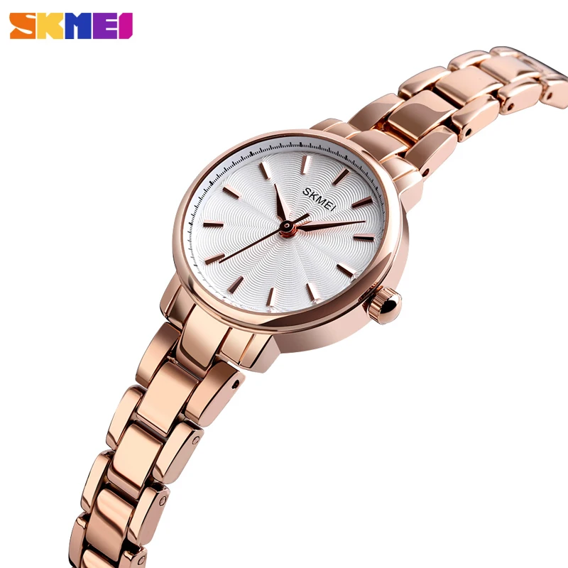 SKMEI 1410 Luxury Quartz Women Watch Ladies Versatile Steel Waterproof Elegant Women's Wristwatches Girl Clock 1252 Reloj mujer
SKMEI 1410 Luxury Quartz Women Watch Ladies Versatile Steel Waterproof Elegant Women's Wristwatches Girl Clock 1252 Reloj mujer