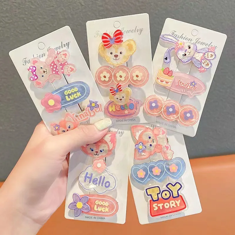 New Cartoon StellaLou LinaBell Hairpins Cute Children Sweet Side Girls Hair Clips Barrettes Hairgrips Fashion Hair Accessories
New Cartoon StellaLou LinaBell Hairpins Cute Children Sweet Side Girls Hair Clips Barrettes Hairgrips Fashion Hair Accessories