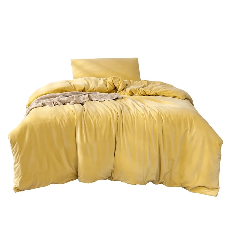 Joy Textile Luxury Bedding Set King Size Bedroom Anti-static Covers for Bed Soft Velvet Warm Duvet Cover 200x200 for Winter
Joy Textile Luxury Bedding Set King Size Bedroom Anti-static Covers for Bed Soft Velvet Warm Duvet Cover 200x200 for Winter