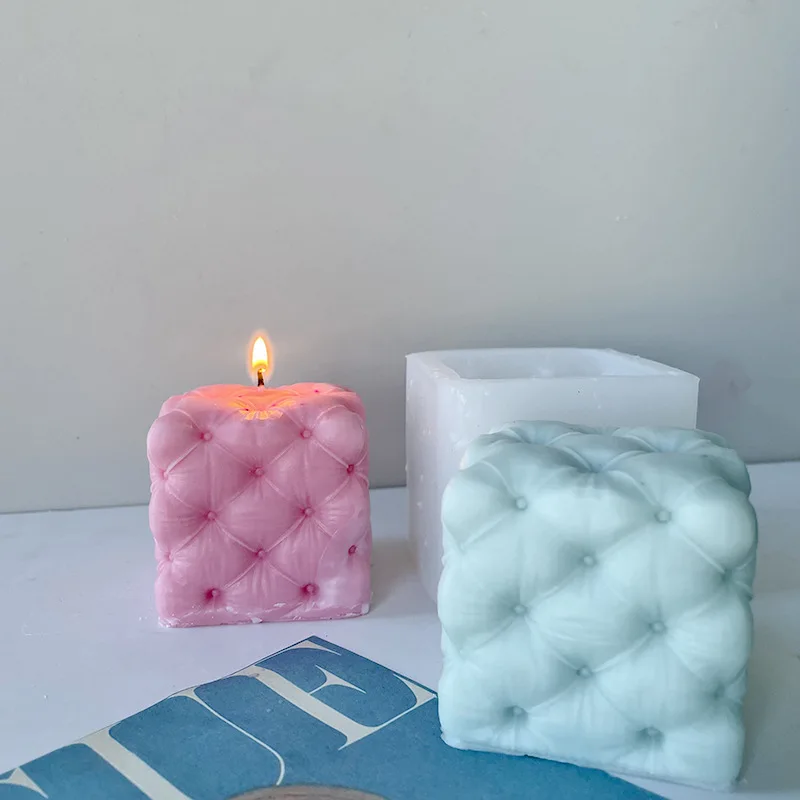 Creative Sofa Cube Silicone Candle Mold for DIY Aromatherapy Candle Chocolate Soap Epoxy Resin Mould Handicrafts Making Tool
Creative Sofa Cube Silicone Candle Mold for DIY Aromatherapy Candle Chocolate Soap Epoxy Resin Mould Handicrafts Making Tool