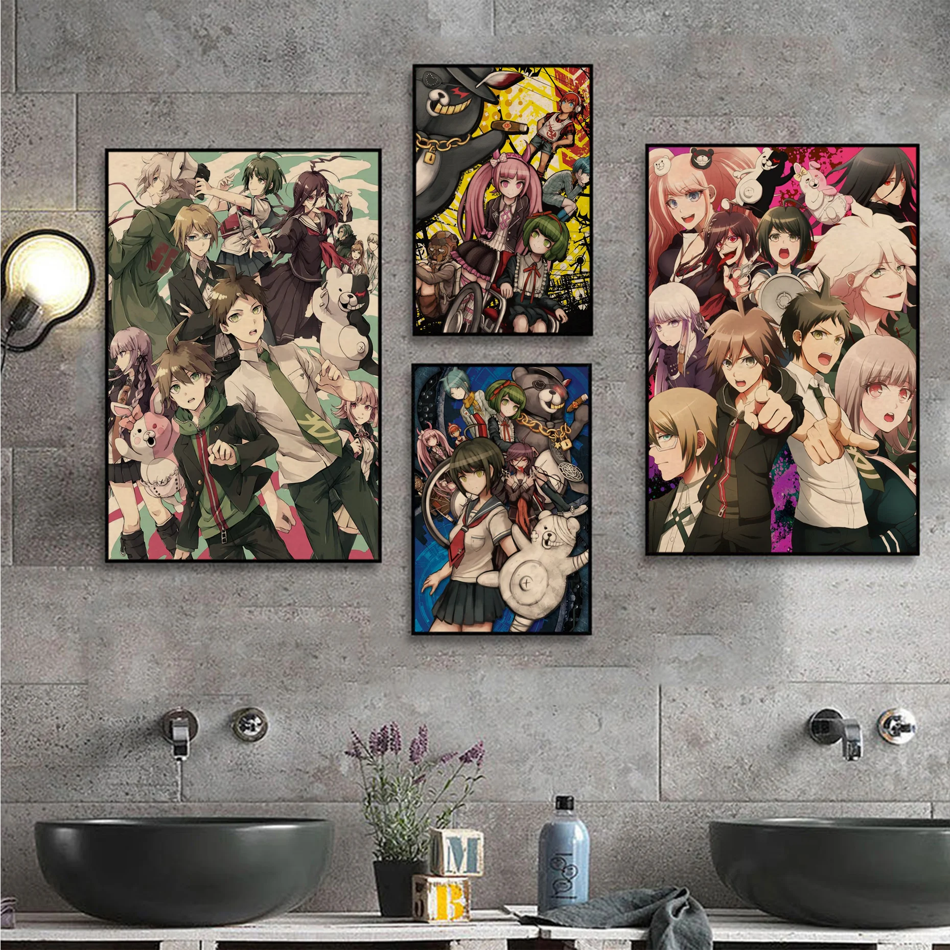 Danganronpa Vintage Posters Vintage Room Bar Cafe Decor Vintage Decorative Painting
Danganronpa Vintage Posters Vintage Room Bar Cafe Decor Vintage Decorative Painting