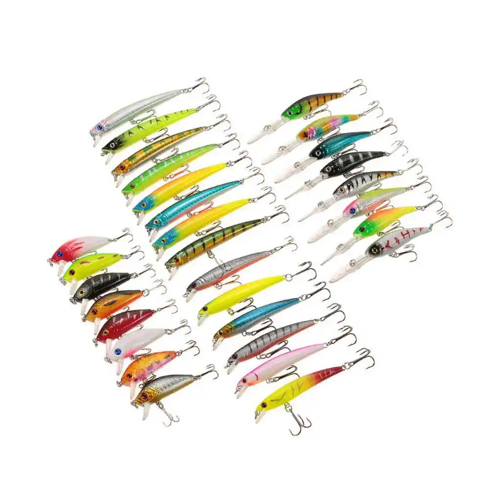 30 шт., искусственная рыболовная приманка
30 шт., искусственная рыболовная приманка