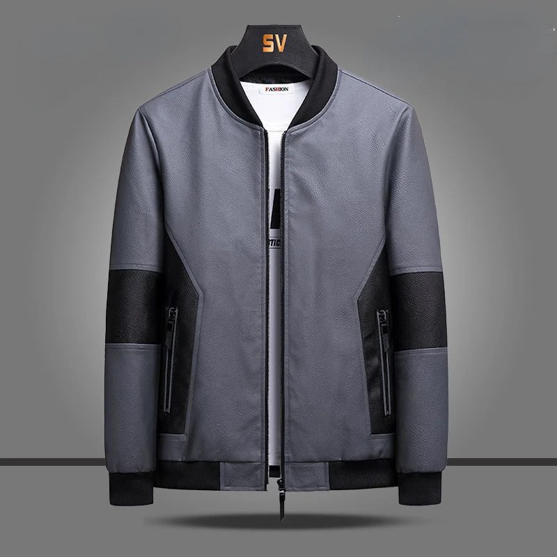 Men Leather Suit Jacket Men Slim Fit Trend Pu Coat Fashion Streetwear Casual Clothing Male Outerwear Mens Ropa De Hombre A39
Men Leather Suit Jacket Men Slim Fit Trend Pu Coat Fashion Streetwear Casual Clothing Male Outerwear Mens Ropa De Hombre A39