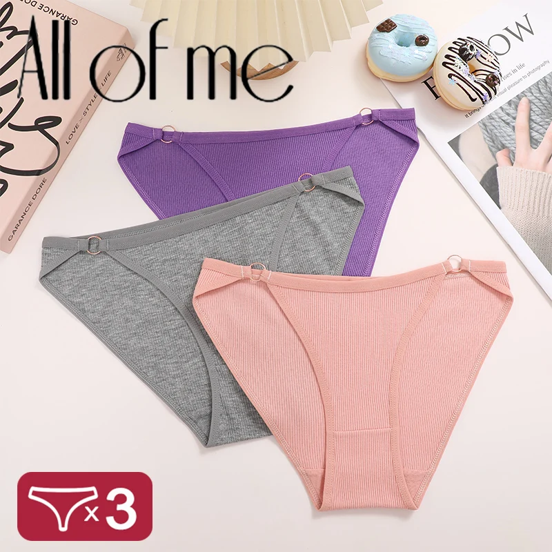 3pcs/set Women Sexy Cotton Panties Adjustable Waist Thongs G-String T-Back Underwear for Female Low Rise Soft Intimates Lingerie
3pcs/set Women Sexy Cotton Panties Adjustable Waist Thongs G-String T-Back Underwear for Female Low Rise Soft Intimates Lingerie
