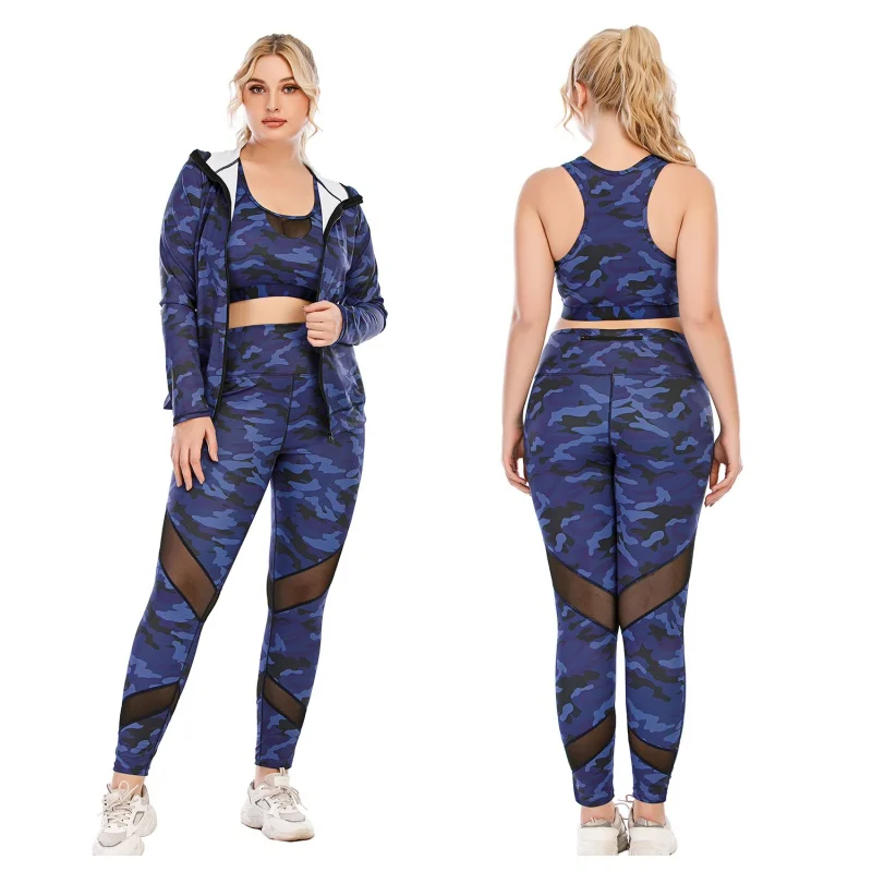 3 Pieces New Plus Size Weight Loss Yoga Suit Fitness Sports Suit Running Suit Women Sleeve Short High Waist Suit Size Yoga Suit
3 Pieces New Plus Size Weight Loss Yoga Suit Fitness Sports Suit Running Suit Women Sleeve Short High Waist Suit Size Yoga Suit
