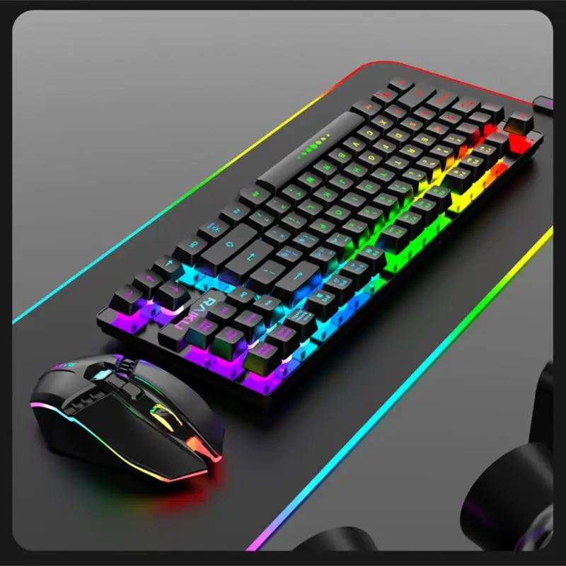 R905 Wireless Charging Keyboard And Mouse Set Mechanical Gaming Wired Keyboard Gamer For Computer PC Laptop Detachable
R905 Wireless Charging Keyboard And Mouse Set Mechanical Gaming Wired Keyboard Gamer For Computer PC Laptop Detachable