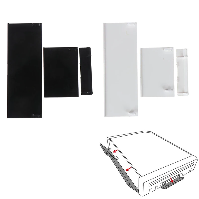 

3Pcs/set 100% New and High Quality Memory card door slot cover lids replacement for Nintendo Wii Console