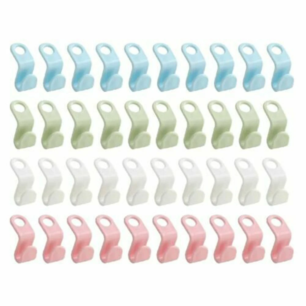 40pcs 5*2*1cm Hanger Connector Hook Plastic Multicolor For College Students Dorm Room Closets Home Accessories
40pcs 5*2*1cm Hanger Connector Hook Plastic Multicolor For College Students Dorm Room Closets Home Accessories