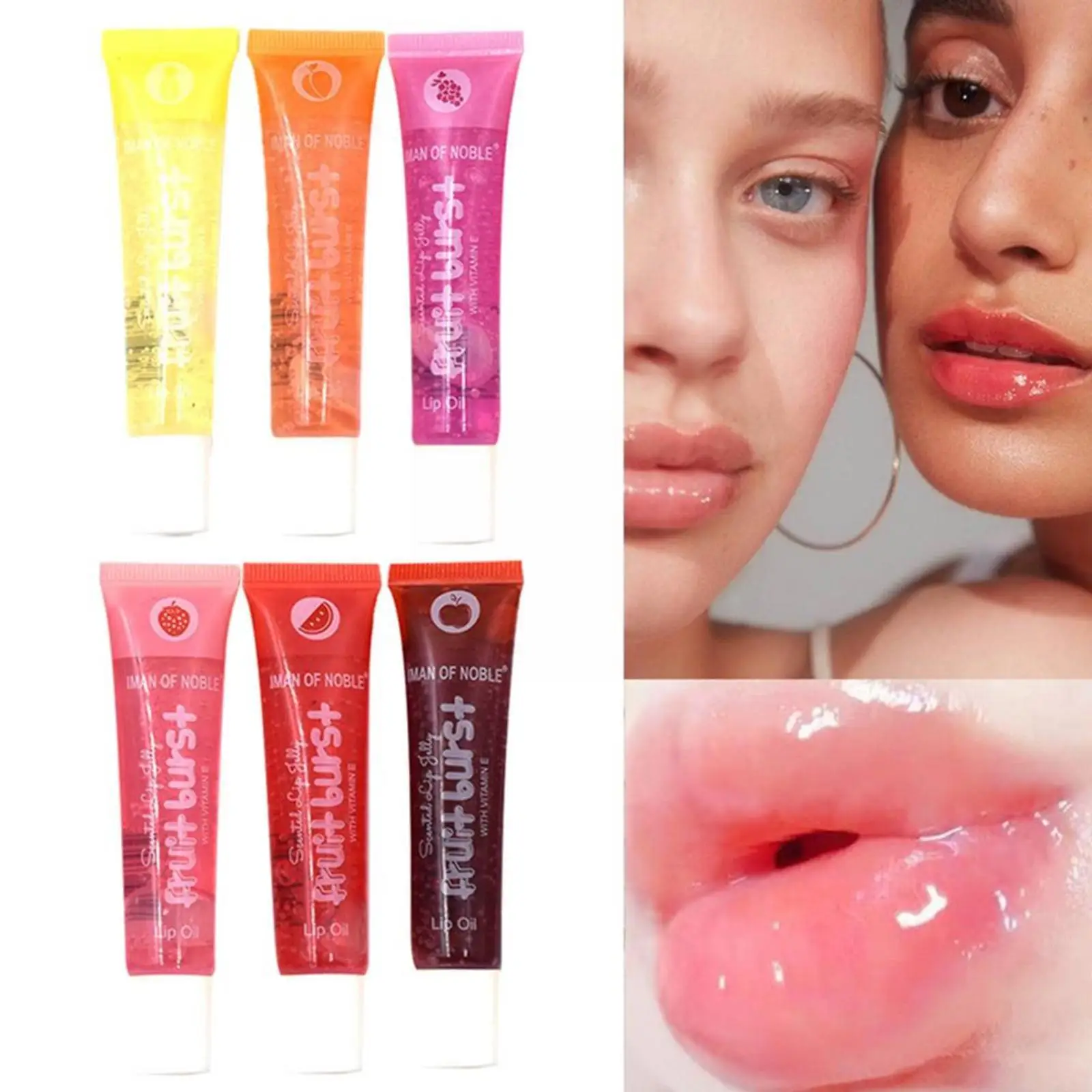1pc Lip Oil Scented Plumping Lip Gloss Hose Moisturizing Lines Fine Reduce Cosmetics Shiny Oil Lip Women Makeup Lip Balm Y7g3
1pc Lip Oil Scented Plumping Lip Gloss Hose Moisturizing Lines Fine Reduce Cosmetics Shiny Oil Lip Women Makeup Lip Balm Y7g3