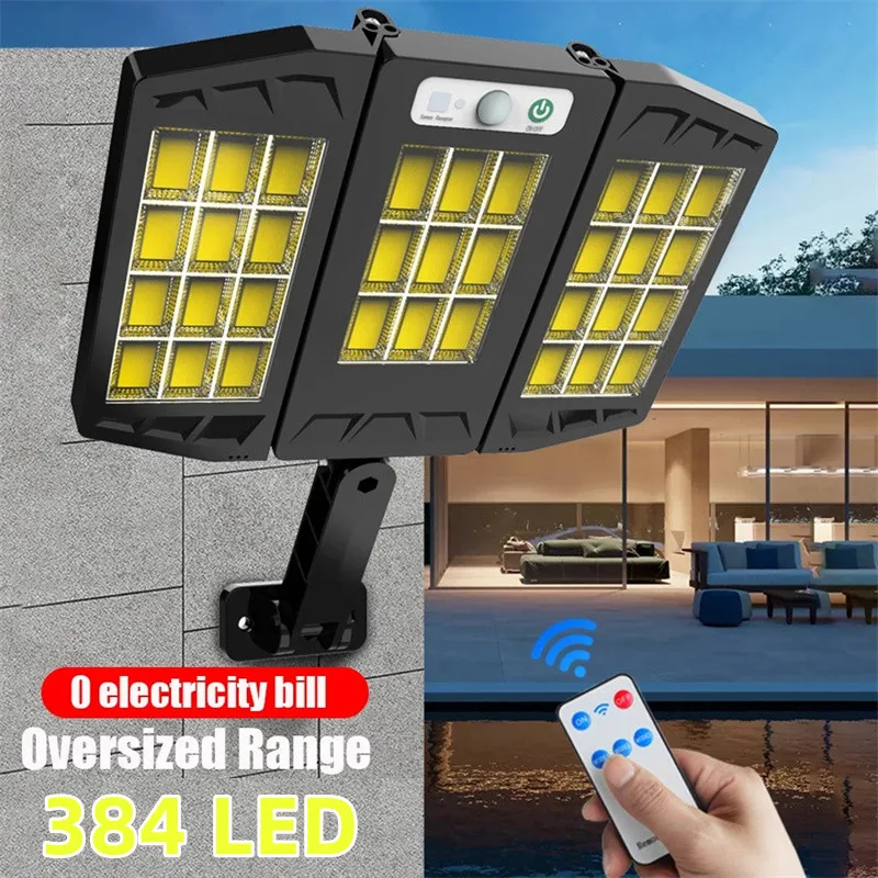 Solar Street Light Outdoor Waterproof LED Wall Sensor Motion Lamp With 3 Lighting Mode Folding Light for Garden Yard Backyard
Solar Street Light Outdoor Waterproof LED Wall Sensor Motion Lamp With 3 Lighting Mode Folding Light for Garden Yard Backyard
