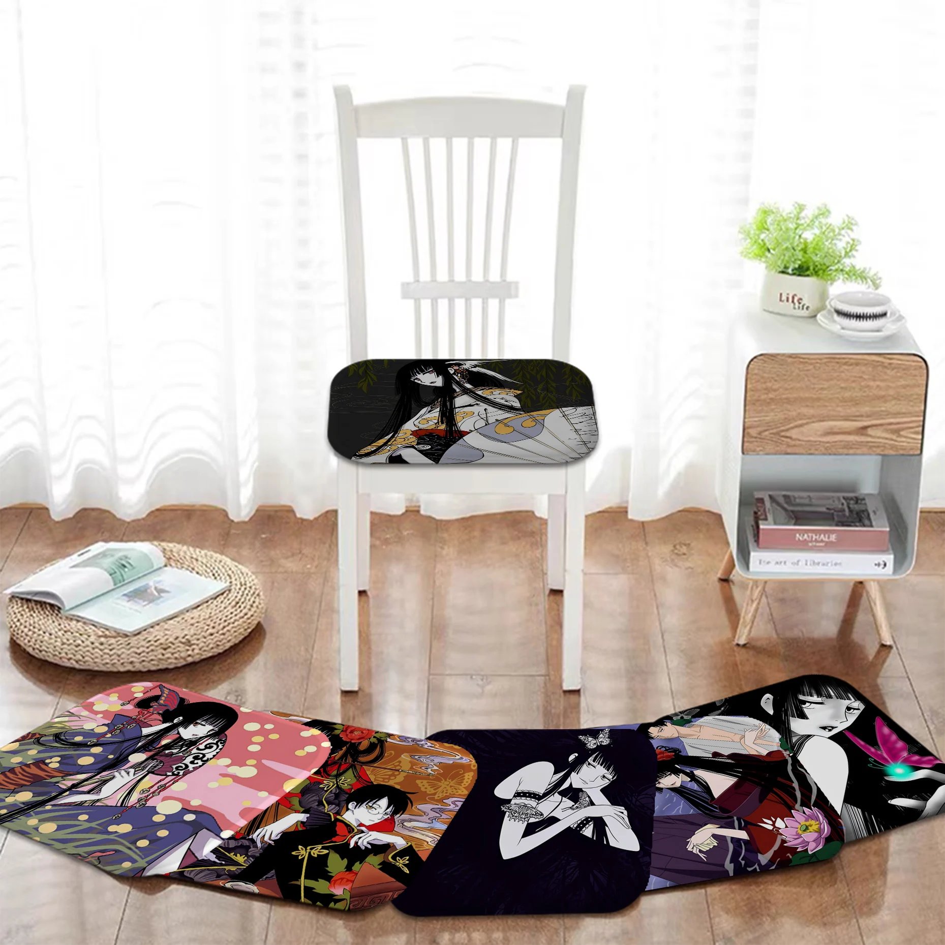 Anime XxxHOLiC Cushion Mat Tie Rope Dining Chair Cushion Circular Decoration Seat For Office Desk Cushions Home Decor 
Anime XxxHOLiC Cushion Mat Tie Rope Dining Chair Cushion Circular Decoration Seat For Office Desk Cushions Home Decor