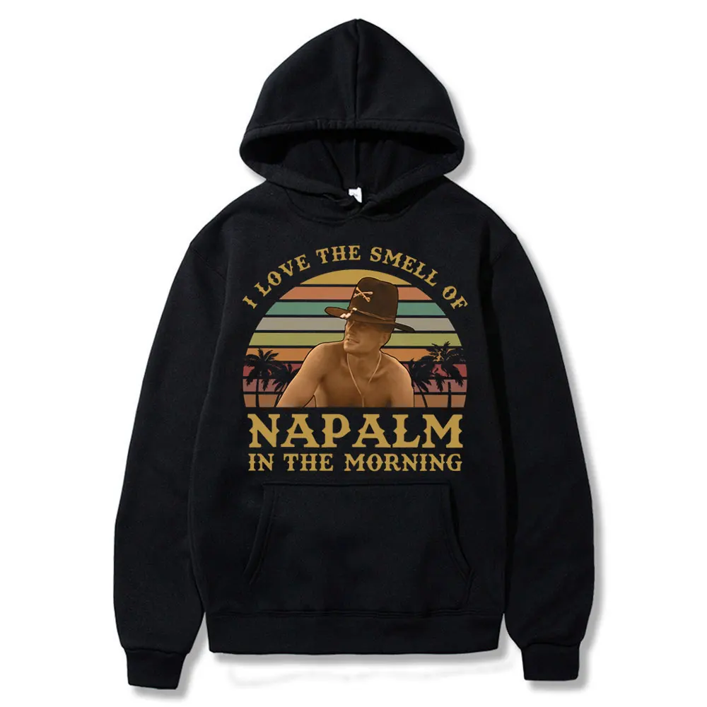 I Love The Smell of Napalm In The Morning Vintage Hoodie Bill Kilgore Apocalypse Now Long Sleeve Hooded Sweatshirts Oversized
I Love The Smell of Napalm In The Morning Vintage Hoodie Bill Kilgore Apocalypse Now Long Sleeve Hooded Sweatshirts Oversized