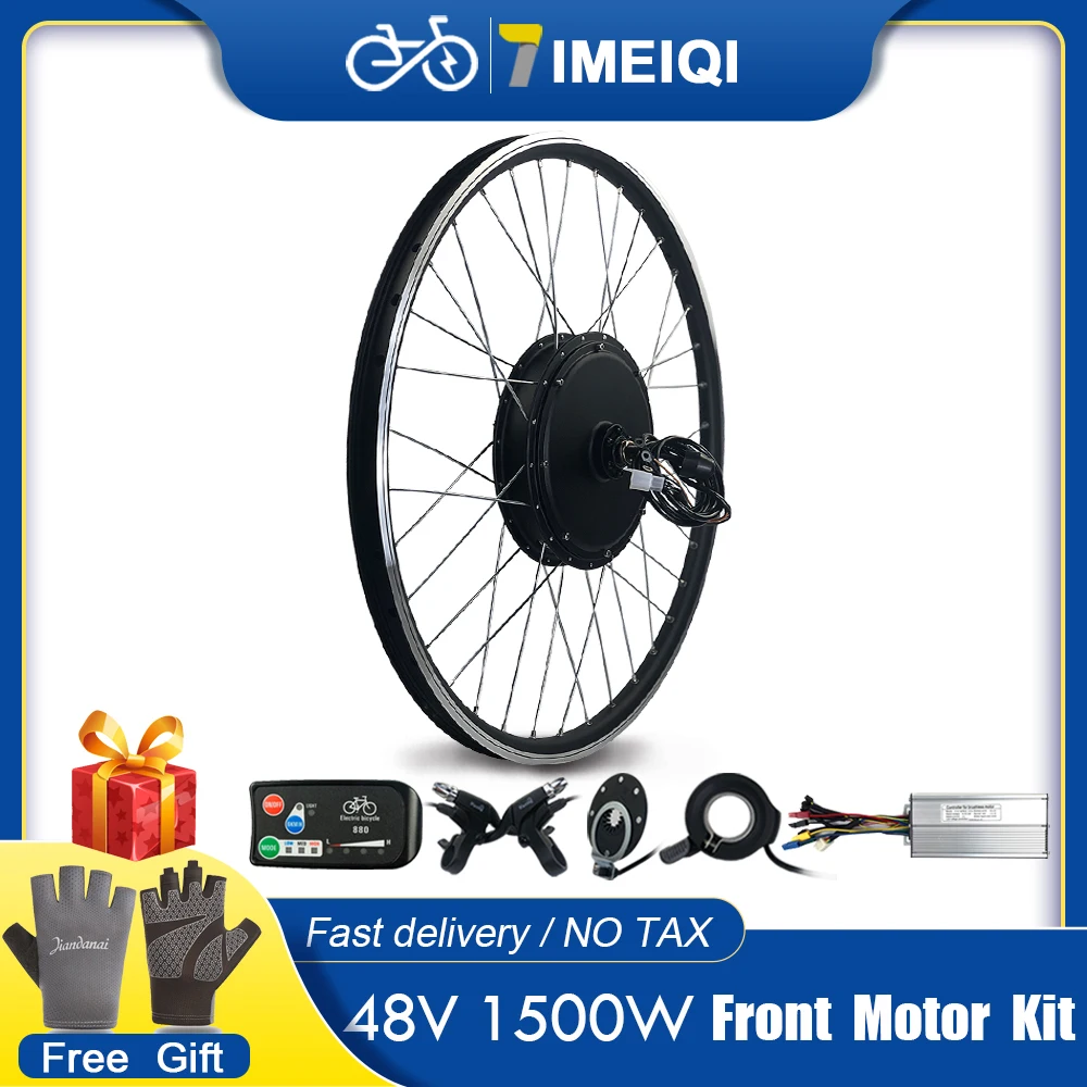 EBike Conversion Kit 20-28 29Inch 700C 48V 1500W Front Brushless Motor Wheel Hub Motor For Electric Bicycle Conversion Kit
EBike Conversion Kit 20-28 29Inch 700C 48V 1500W Front Brushless Motor Wheel Hub Motor For Electric Bicycle Conversion Kit
