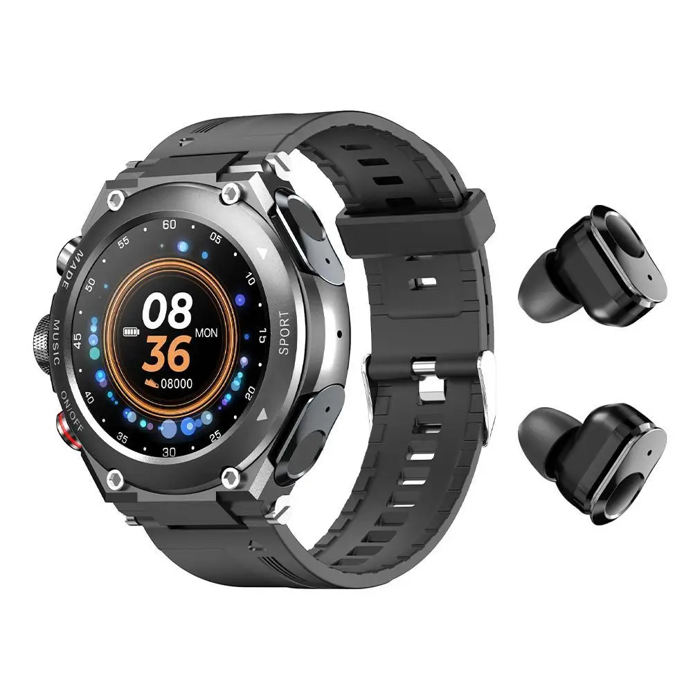 Smart Watch 2 In 1 TWS Wireless Headphone Local Music Call Men Women SmartWatch Heart Rate Waterproof Sports Smartwatch
Smart Watch 2 In 1 TWS Wireless Headphone Local Music Call Men Women SmartWatch Heart Rate Waterproof Sports Smartwatch