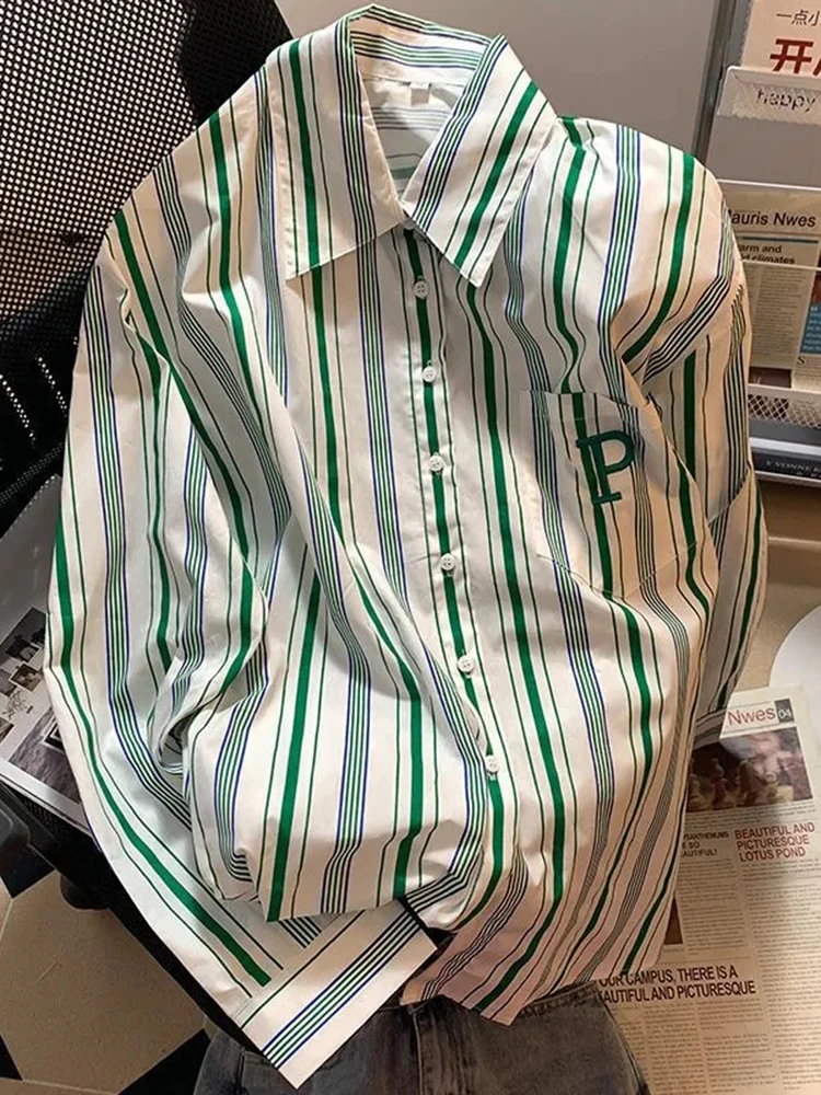 Jmprs Fashion Letter Women Shirts Harajuku Retro Vintage Long Sleeve Office Ladies Tops Button Up Causal Female Blouse
Jmprs Fashion Letter Women Shirts Harajuku Retro Vintage Long Sleeve Office Ladies Tops Button Up Causal Female Blouse