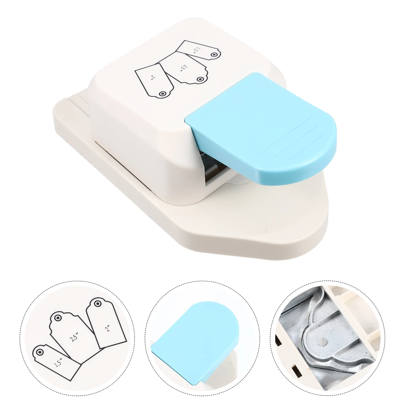 Crafts Bookmark Embossing Machine Child Circle Paper Hole Punch Zinc Alloy 
Crafts Bookmark Embossing Machine Child Circle Paper Hole Punch Zinc Alloy