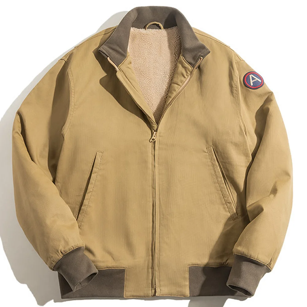 Warm Fleece Padded Thick Down Jacket Winter Mens Tank Suit Coat American Retro Furious Bomber Jacket Mans Outerwear Overcoats
Warm Fleece Padded Thick Down Jacket Winter Mens Tank Suit Coat American Retro Furious Bomber Jacket Mans Outerwear Overcoats