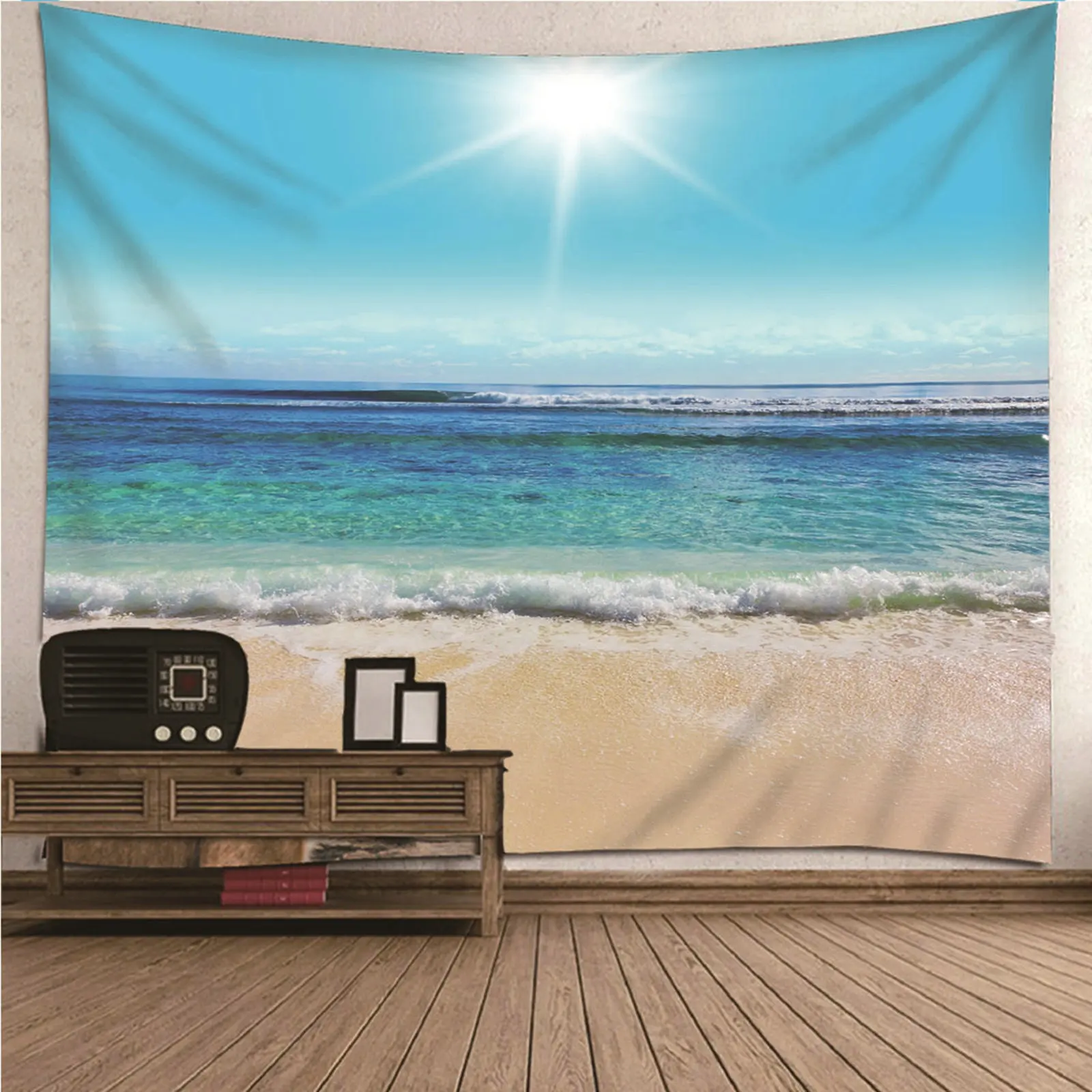 Wall Art Large Tapestry Colourful natural scenery Sunny Beach Wall Hanging Blanket Dorm Art Decor Covering
Wall Art Large Tapestry Colourful natural scenery Sunny Beach Wall Hanging Blanket Dorm Art Decor Covering